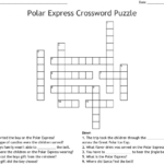 Polar Express Crossword Puzzle Wordmint Word Search
