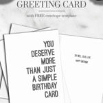 PRINTABLE Funny Birthday Card For Him Brother Friend Dad