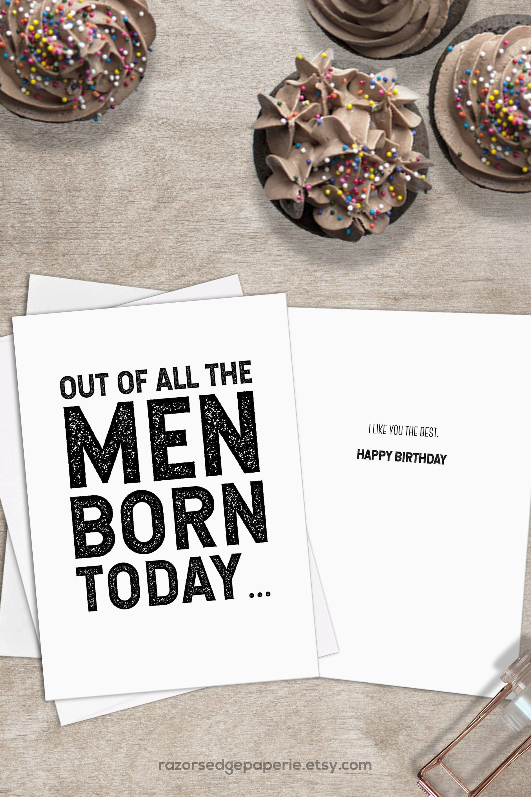 PRINTABLE Funny Birthday Card INSTANT DOWNLOAD Birthday 