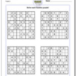 Refreshing Sudoku Printable Medium Bill Website
