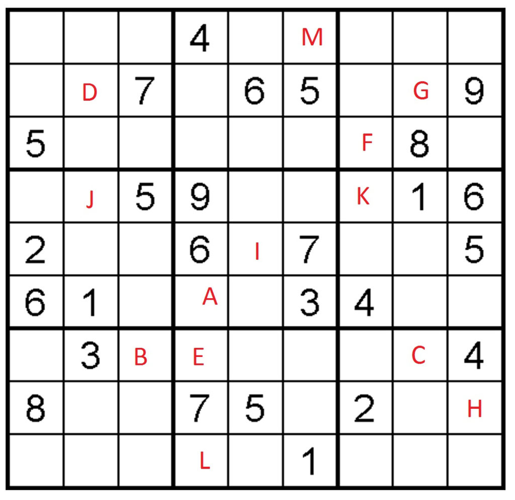 Sudoku 4 Per Page Printable Expert Sudoku Printable