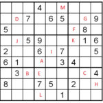 Sudoku 4 Per Page Printable Expert Sudoku Printable