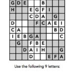 Sudoku Alphabet Printable Sudoku Printable
