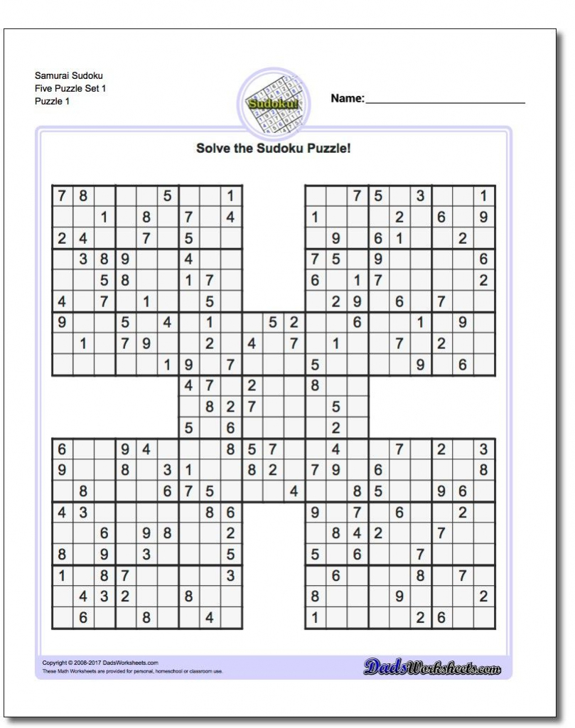 Free Printable Sudoku 4 Per Page | Free Printable