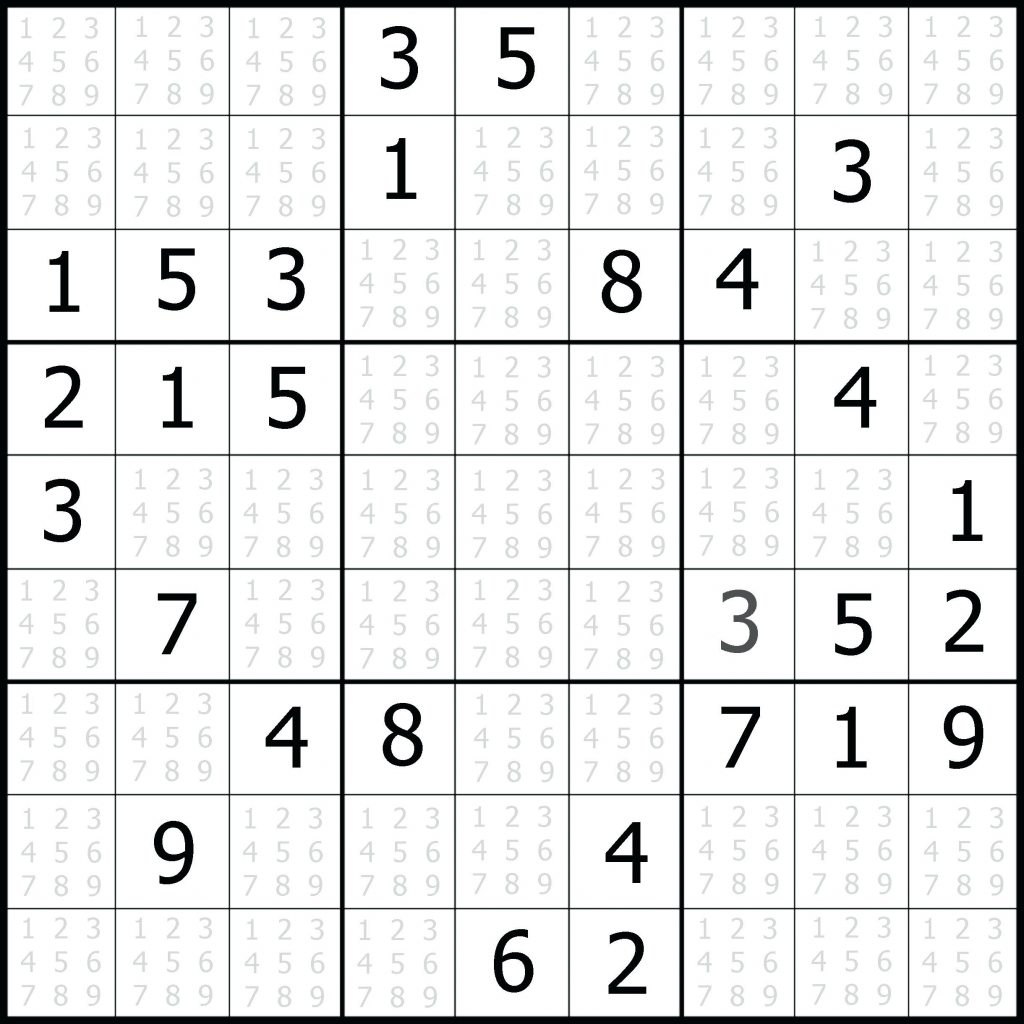 Sudoku Blank Under bergdorfbib co Printable Sudoku 1 