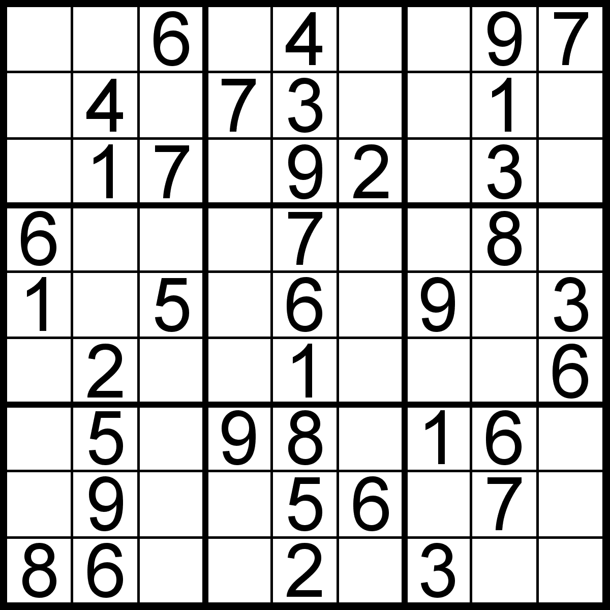 Sudoku Easy Printable Free HD 