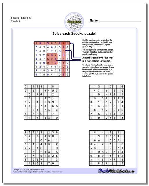 Sudoku Easy