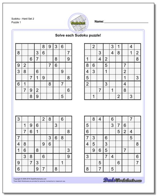 Sudoku Hard