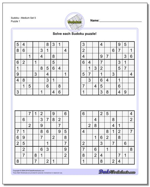 Sudoku Medium