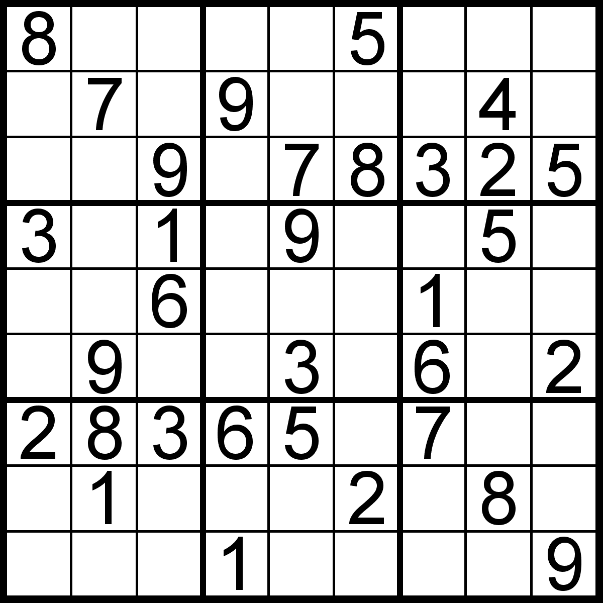 Sudoku Of The Day Bulletin Edition