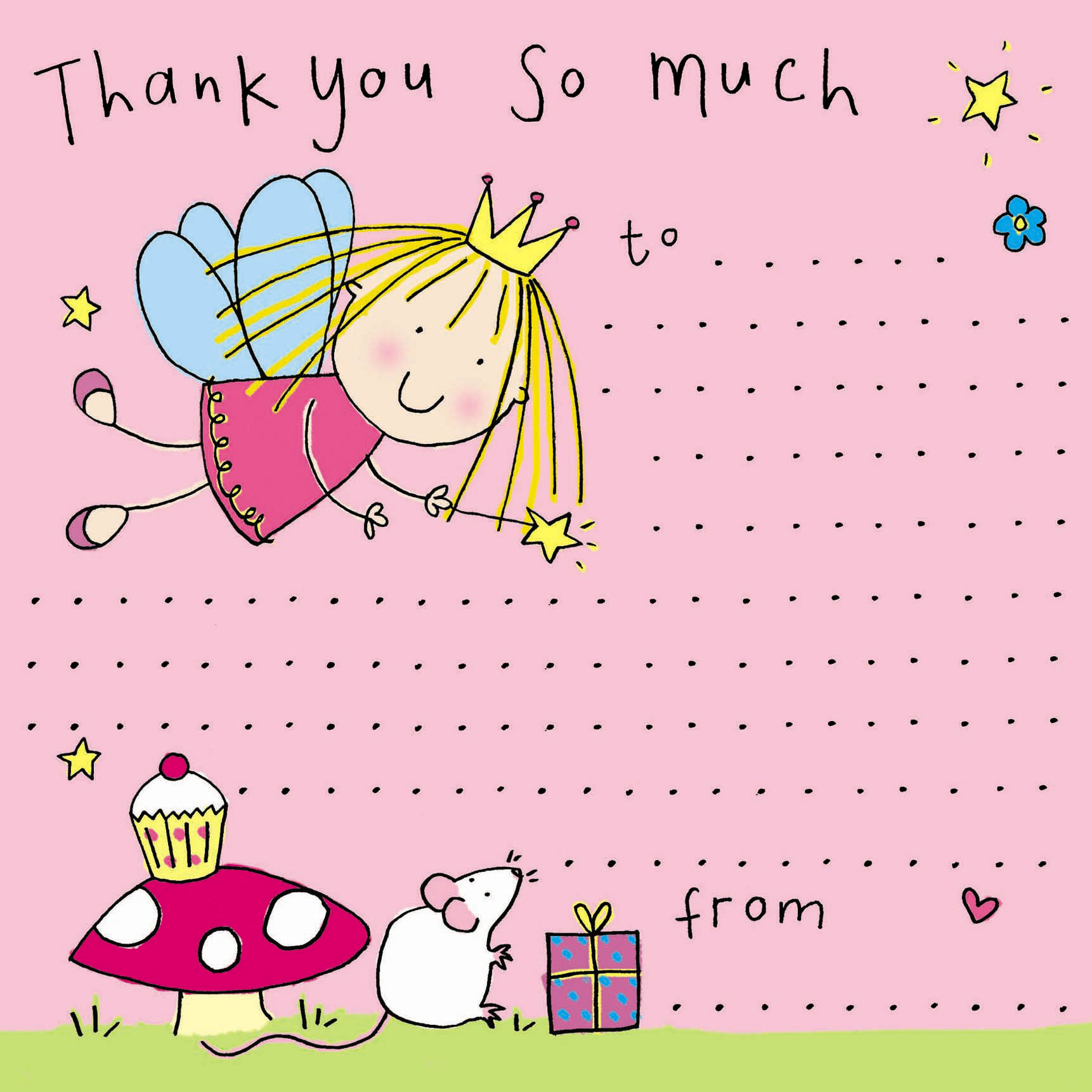 Thank You Notes For Kids Thank You Cards For Children 