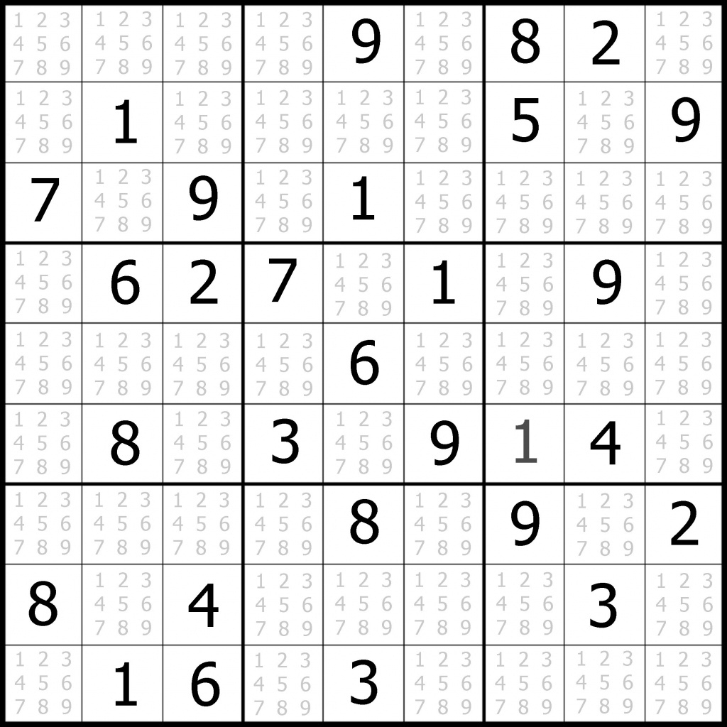 These Printable Sudoku Puzzles Range From Easy To Hard 