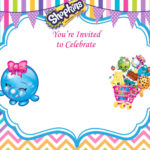 Updated FREE Printable Shopkins Birthday Invitation