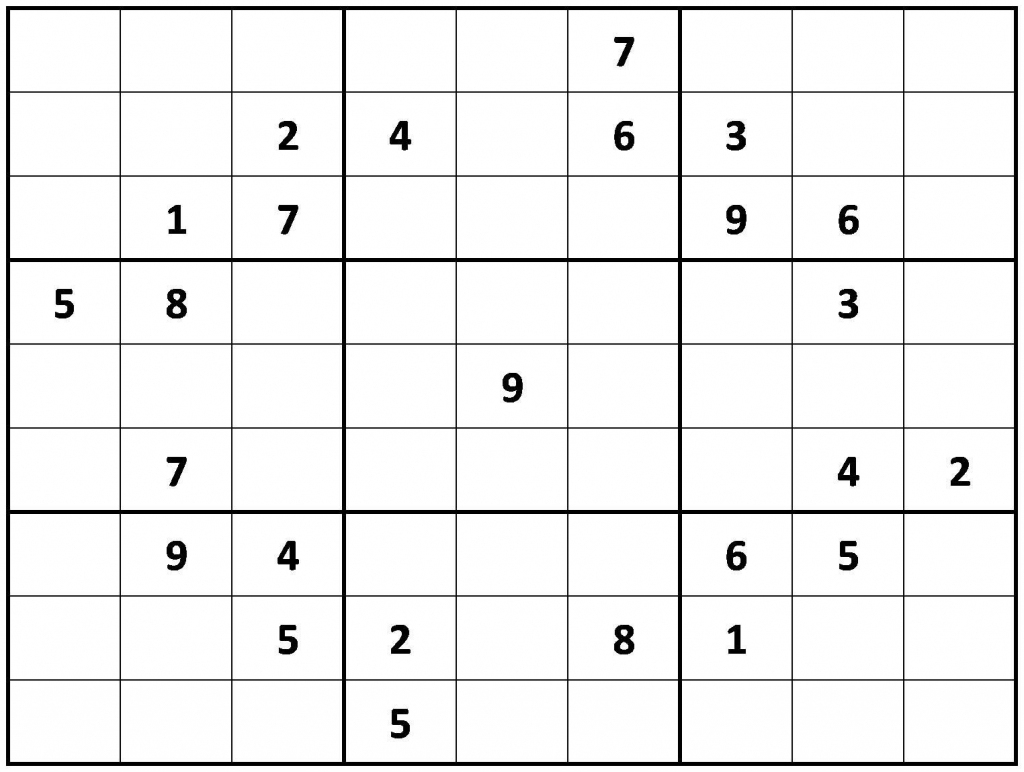 Very Hard Sudoku Puzzle To Print 5 Printable Sudoku Pdf 
