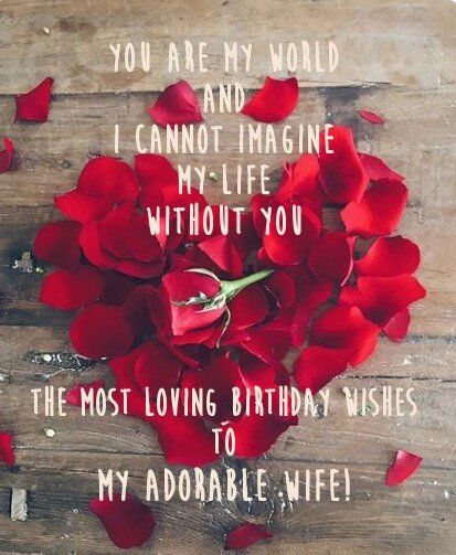 50 Best Birthday Quotes For Wife Happy Birthday Wife 