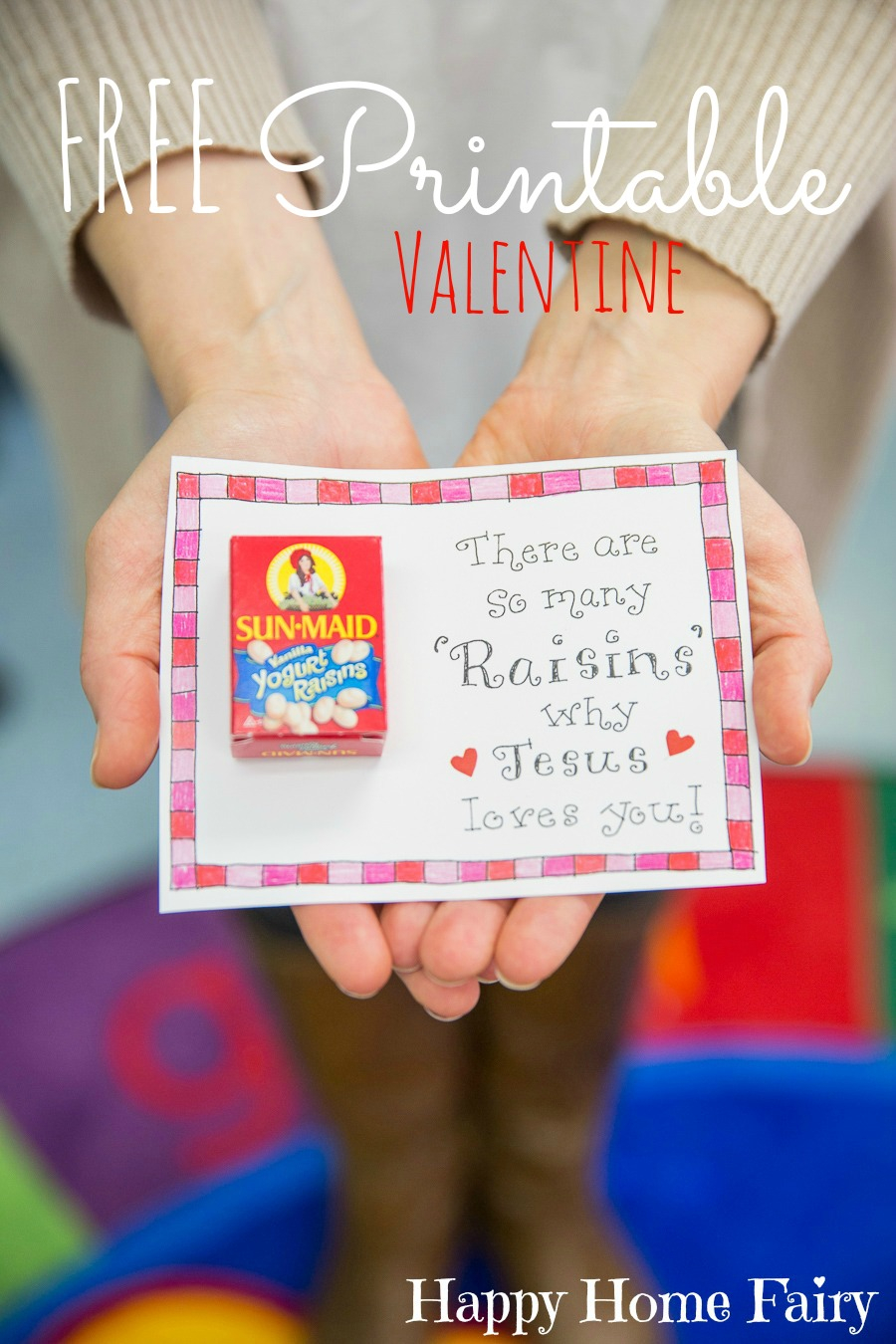 Adorable FREE Printable Valentine and It s HEALTHY