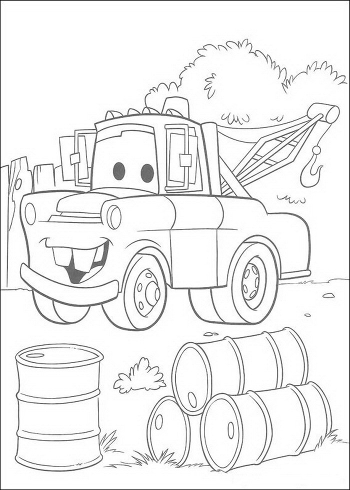 Cars Coloring Pages Coloringpages1001