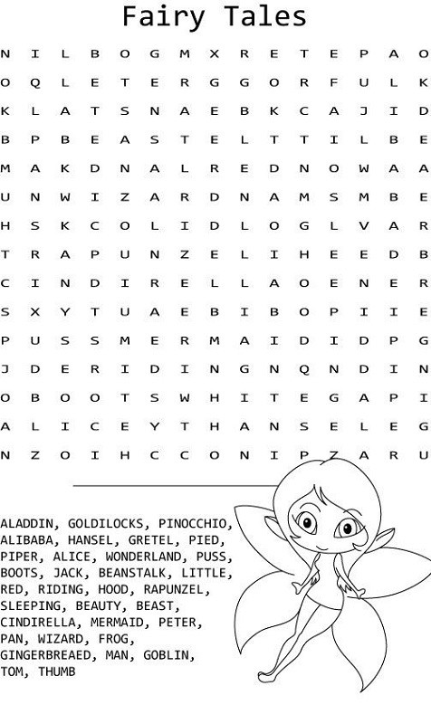 large print spring word search printable