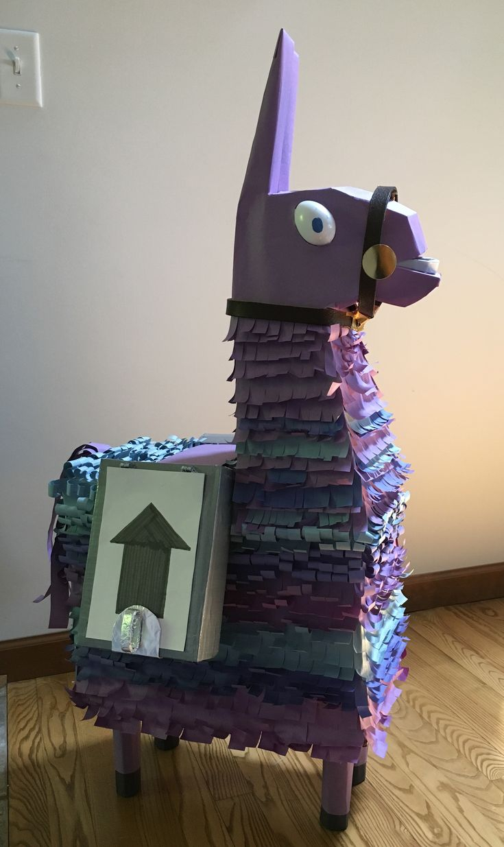 Fortnite Llama Pi ata Decoration Knutselidee n Creatief 