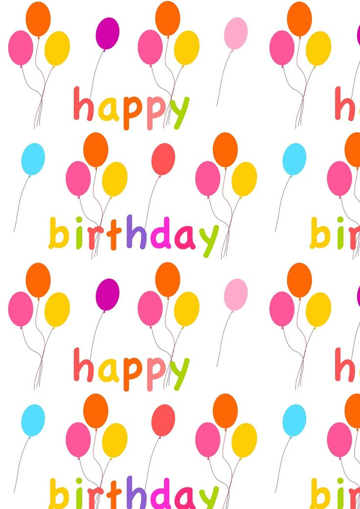 Free Digital Balloon Scrapbooking Paper Ausdruckbares