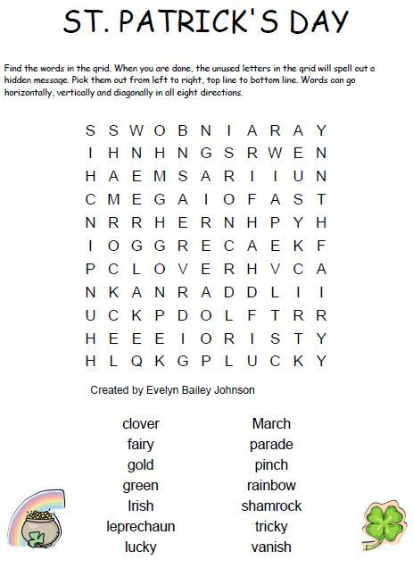 Free Large Print Crossword Puzzles For Seniors St 