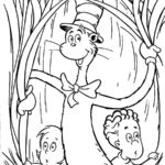 Free Printable Cat In The Hat Coloring Pages For Kids