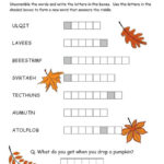 Free Word Scrambles For Kids Activity Shelter