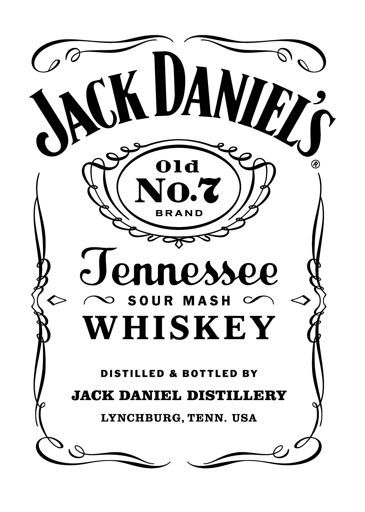 Jack Daniels Logo Large Png 1317 Free Transparent PNG Logos