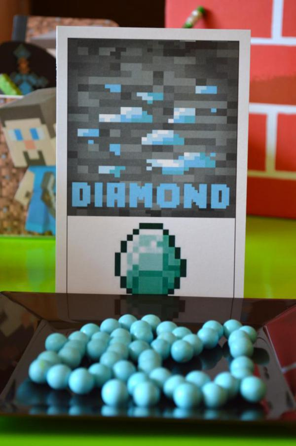 Kara s Party Ideas Vintage Minecraft Video Game Boy 