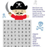 Pirate Word Search To Print Activity Shelter