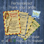 Printable Thank You Card Harry Potter Inspired By