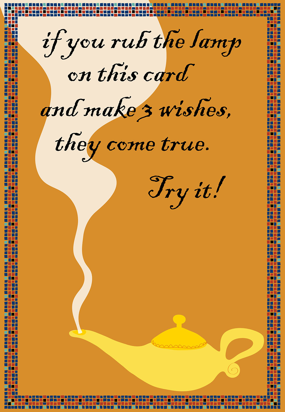 Rub The Lamp Free Birthday Card Greetings Island