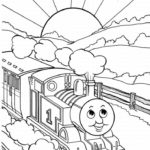 Thomas The Tank Engine Coloring Pages 14 Coloring Kids