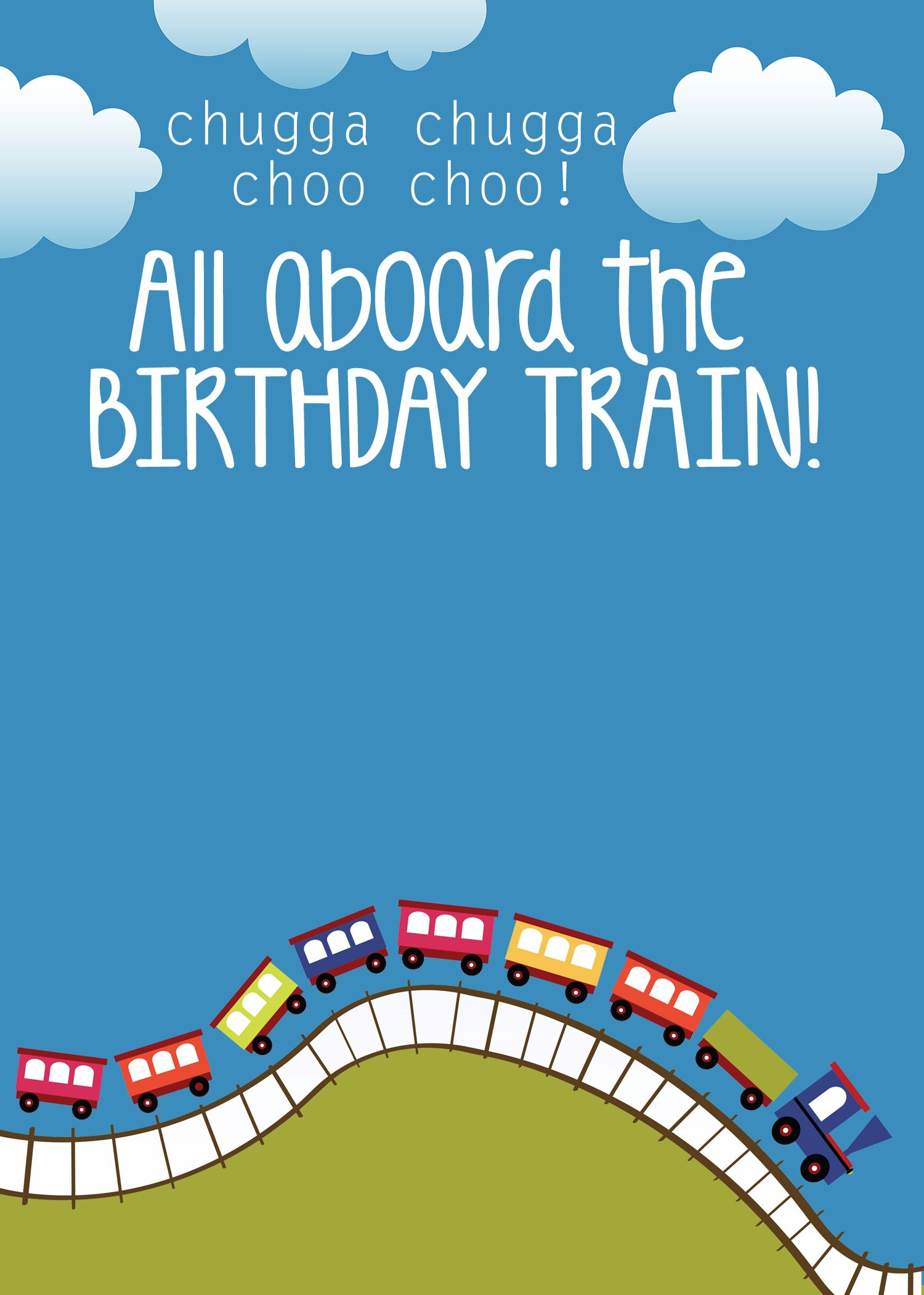 Train Birthday Party With FREE Printables Trains 