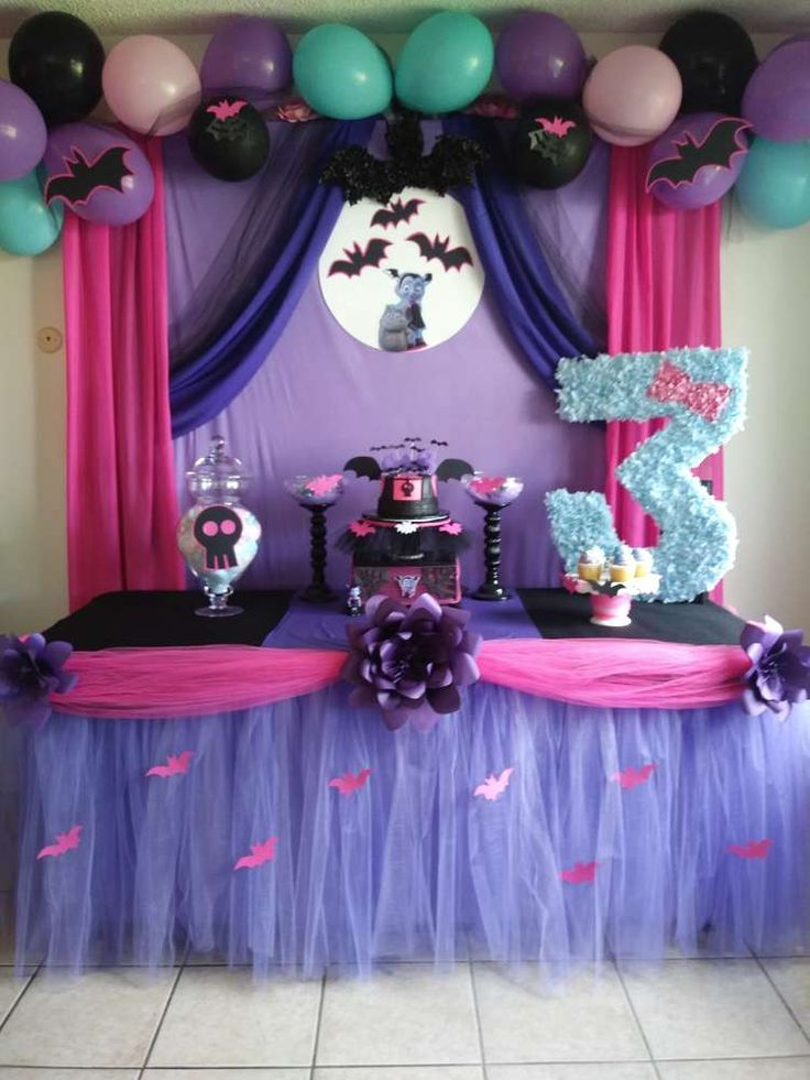 Vampirina Birthday Party Ideas Photo 1 Of 8 Birthday 