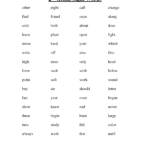 15 Best Images Of 2nd Grade Sight Word Worksheet Third
