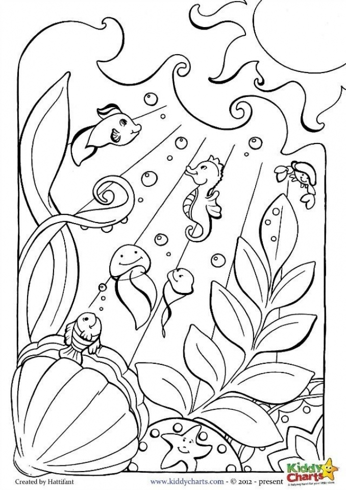 20 Free Printable Ocean Coloring Pages EverFreeColoring