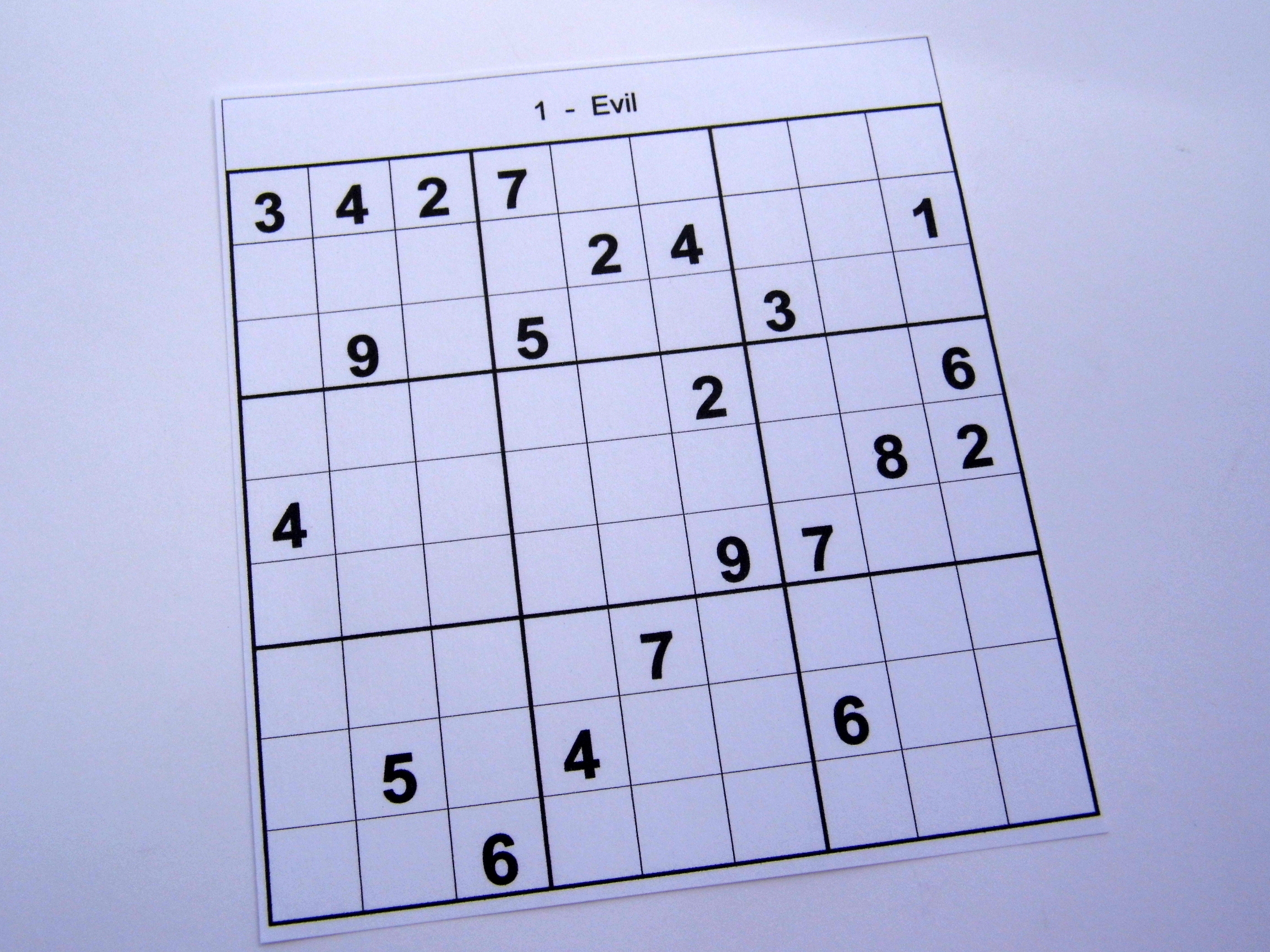 Advanced Sudoku Printable Printable Template Free