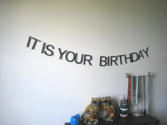 Birthday Banner It Is Your Birthday Dwight Schrute The