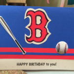 Boston Red Sox Birthday Card DIY Birthday Cards