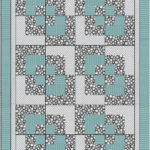 Corner Play Downloadable 3 Yard Quilt Pattern Quilt