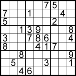 Easy Large Print Sudoku Printable Sudoku Printable