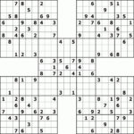 Easy To Hard Printable Sudoku High Fives 101 Activity