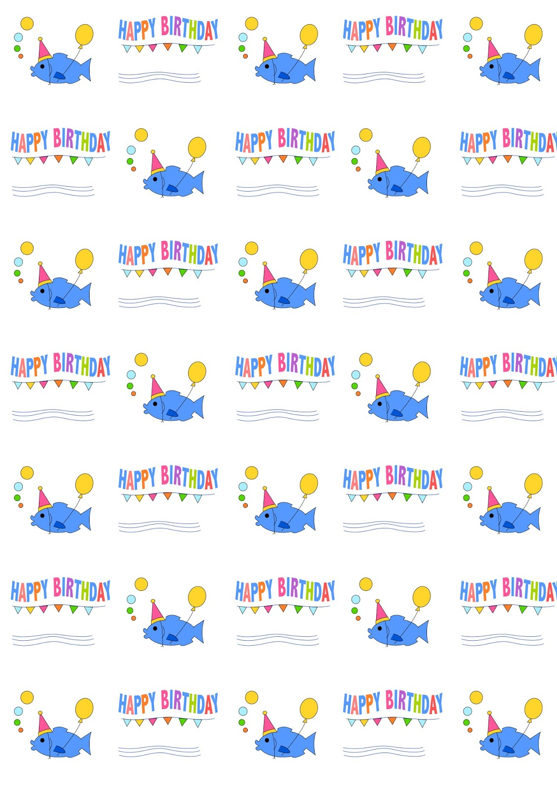 Free Digital Birthday Scrapbooking Paper Ausdruckbares 