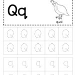 Free Letter Q Tracing Worksheets