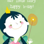 Free Printable B Day Daughter Greeting Card Birthday