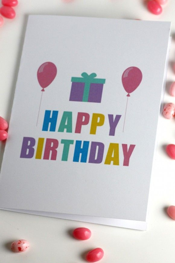 Free Printable Birthday Cards Perfect For Kids Adults 