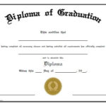 Free Printable Diploma Of Graduation Free Printable