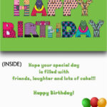 Free Printable Foldable Birthday Cards Birthday Cards To