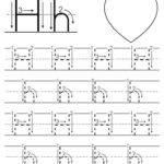 FREE Printable Letter H Tracing Worksheet With Number And